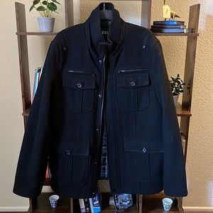 Guess Men’s Coat (Wool, Black)